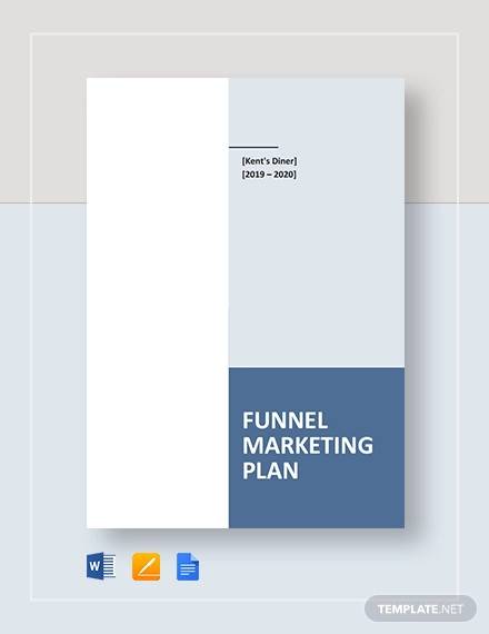 funnel marketing plan template