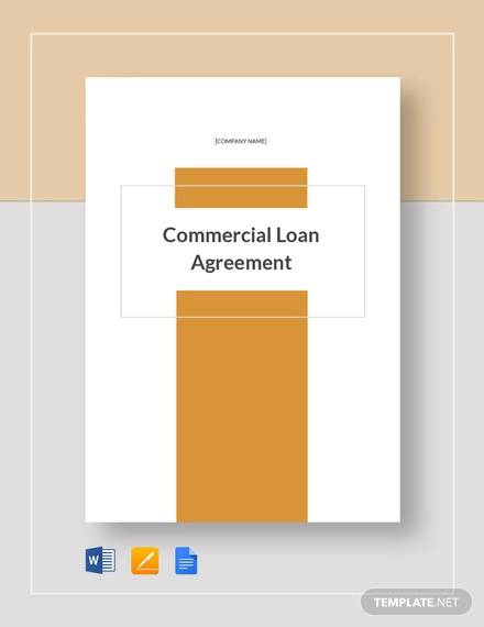 commercial loan agreement template1