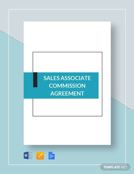 FREE 9+ Commission Sales Agreement Templates in MS Word ...