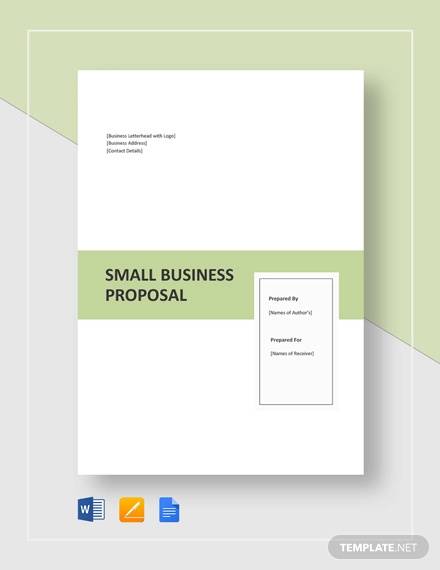 small business proposal template