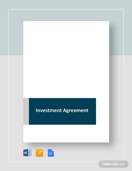 investement agreement