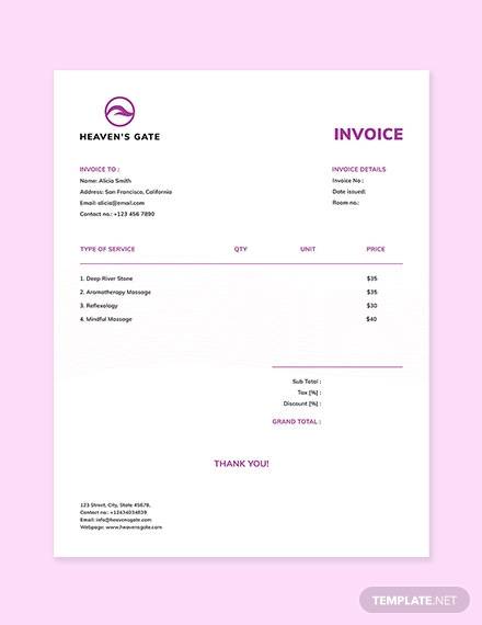 free 40 sample printable invoices in ms word pdf