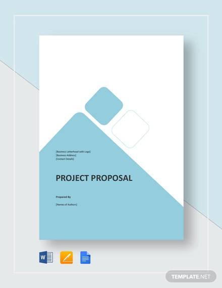 FREE 20 Sample Project Proposals In PDF MS Word Pages Google Docs