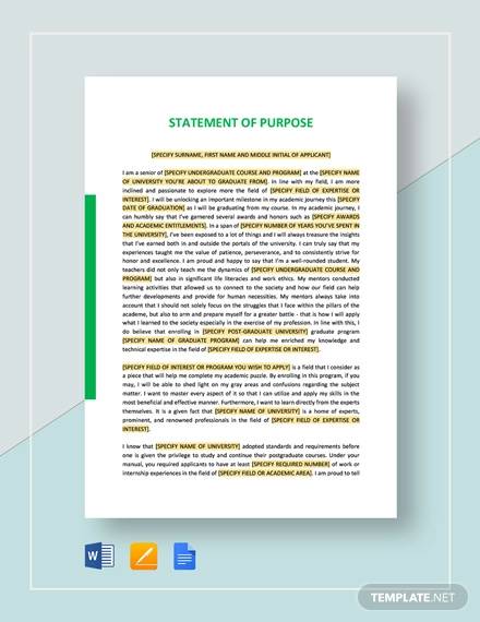 free-10-sample-purpose-statement-templates-in-pdf-ms-word