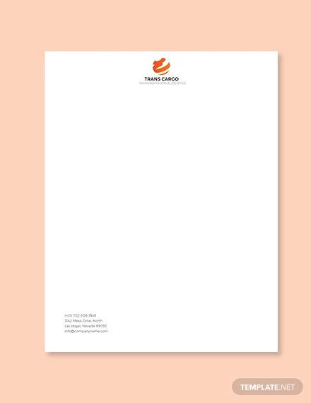 Free 52 Sample Company Letterhead Templates In Illustrator Indesign Ms Word Pages Psd Publisher