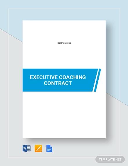 executive coaching contract