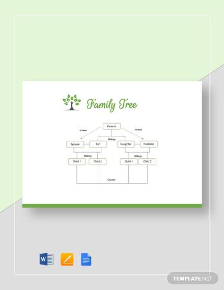 basic family tree template