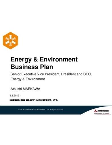 energy and environment plan proposal