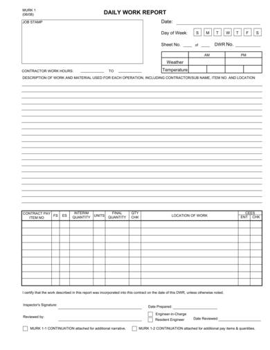 Daily Work Report Template from images.sampletemplates.com