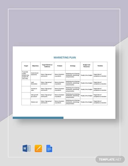 Integrated Marketing Communications Plan Template from images.sampletemplates.com