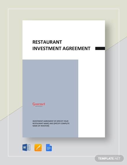 restaurant investment