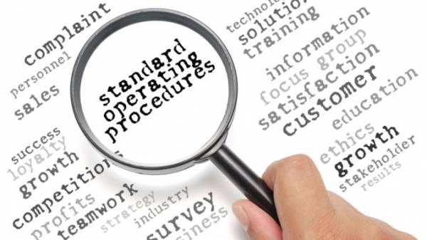  standard operating procedure samples pdf word