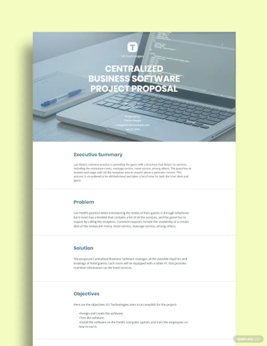 business project proposal template