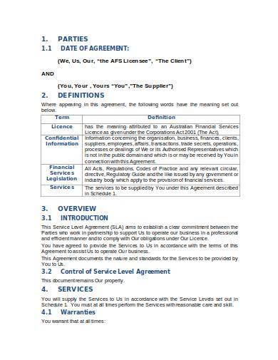 editable outsourcing services agreement template