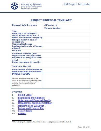 editable project proposal template