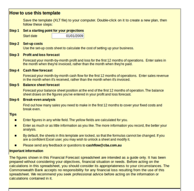 financial planning worksheet template