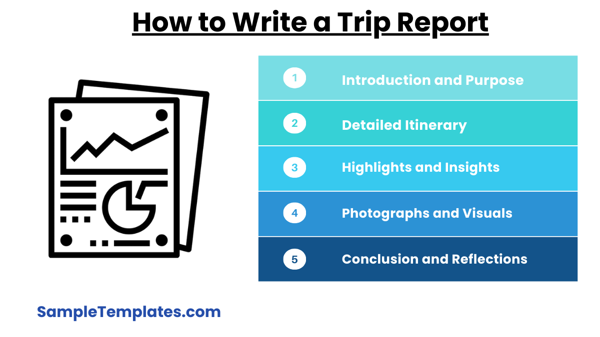 how to write a trip report