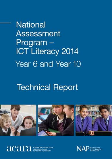literacy technical report sample