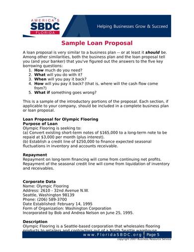 business plan sample for lending company