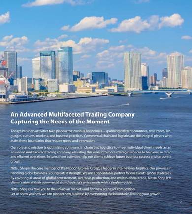 advanced multifaceted trading company profile sample