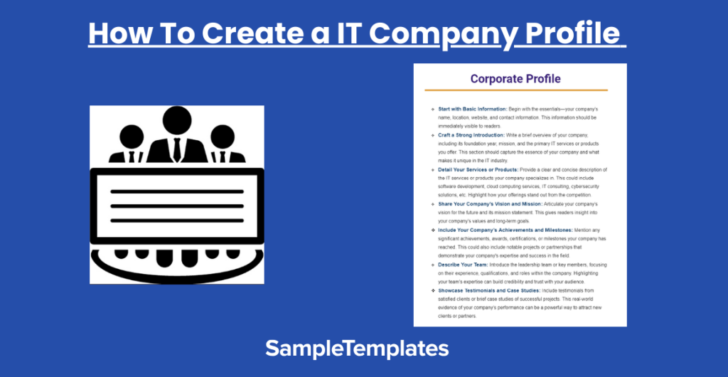 how to create a it company profile  1024x530