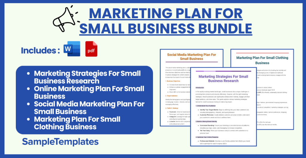 marketing plan for small business bundle 1024x530