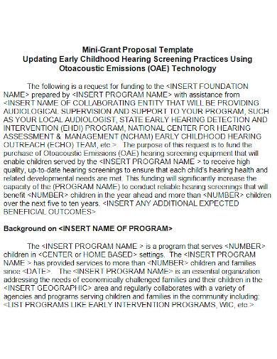 Ruby Package 50 Grants List Grant Proposal Templates