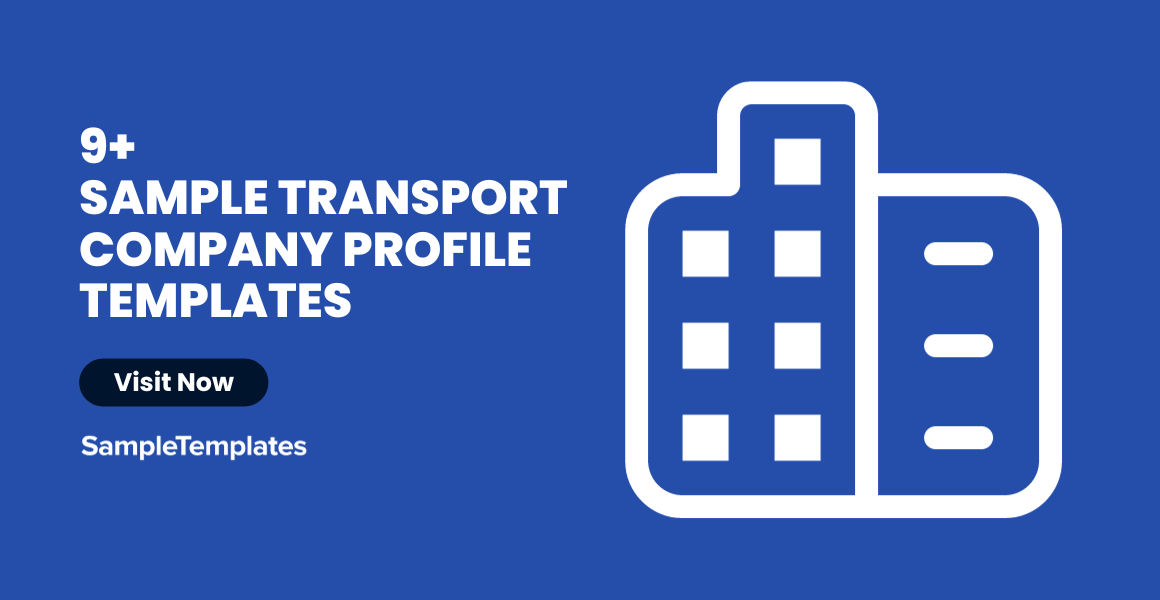 FREE 9+ Transport Company Profile Samples in PDF