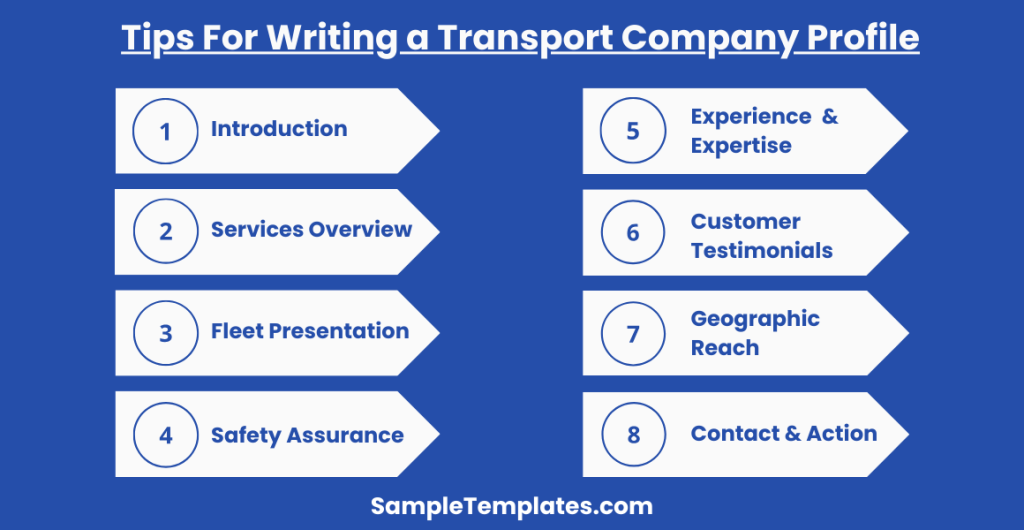 tips for writing a transport company profile 1024x530