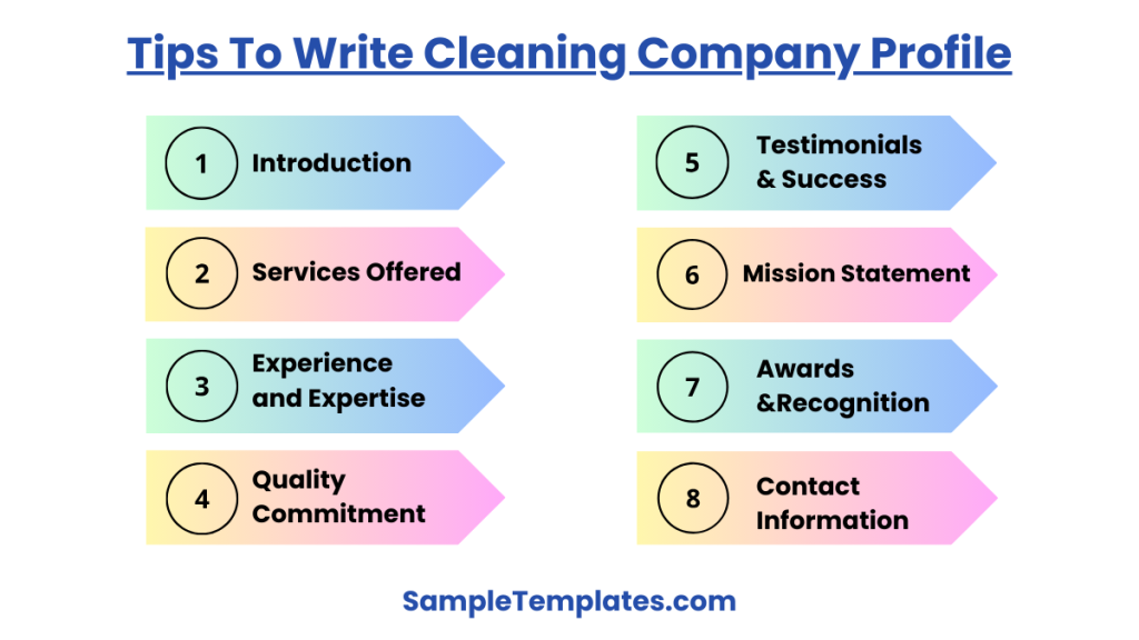 tips to write cleaning company profile 1024x576