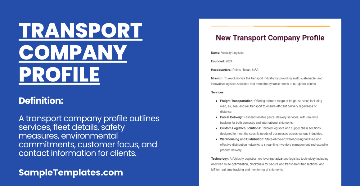 transport-company-profile