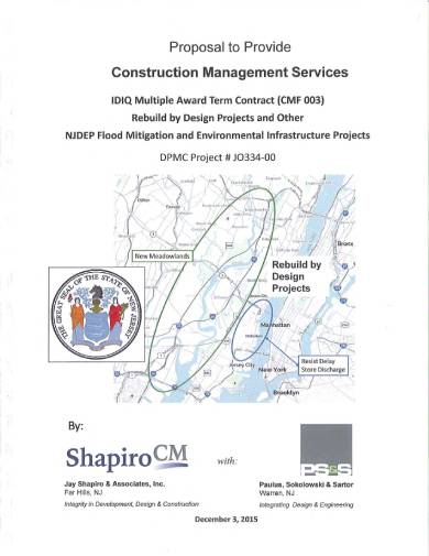 construction management proposal sample