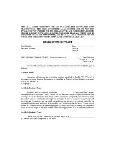contractor contract in pdf