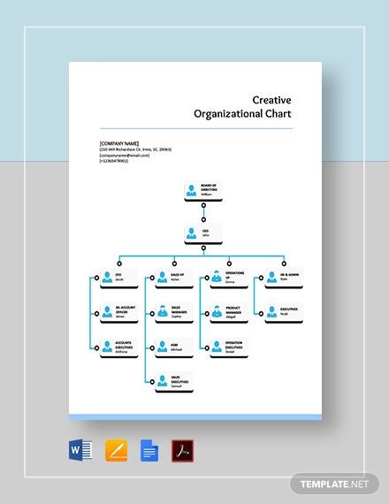 52 Organizational Chart Templates (Word, Excel, PowerPoint, PDF, Google  Docs) - SweetProcess