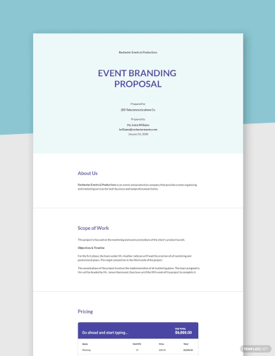 event branding proposal template