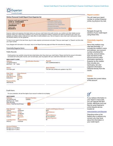 credit research report pdf