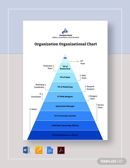 Free 27 Sample Organizational Chart Templates In Pdf Ms Word Excel