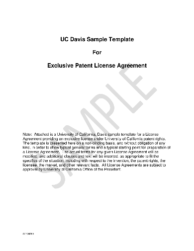 patent assignment agreement