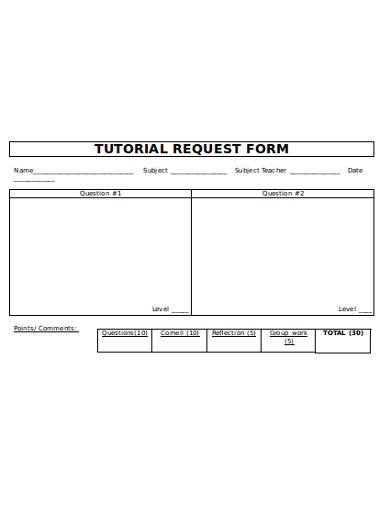 free-10-tutorial-request-form-samples-in-pdf-ms-word