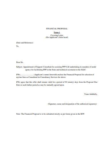 appointment of support consultant letter