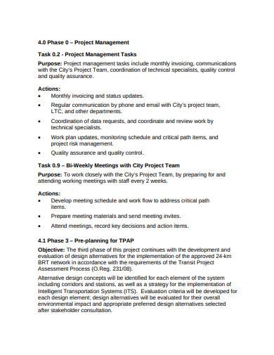 project scope management plan sample