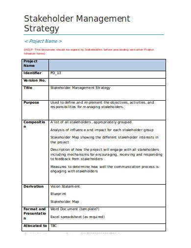 project-stakeholder-management-strategy