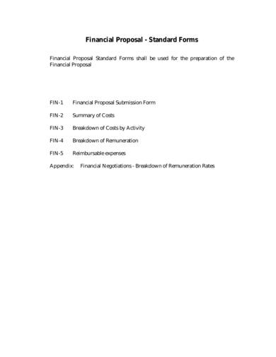 research proposal financial reporting