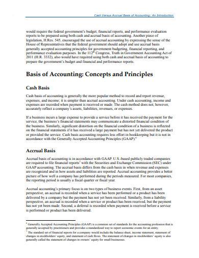 accrual basis of accounting
