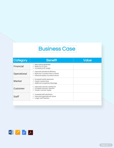 business case template1