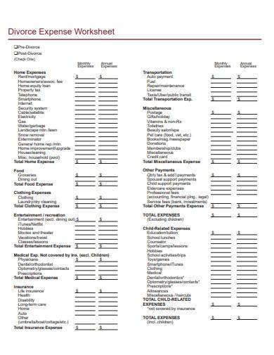 Printable Divorce Checklist Brennan 9691