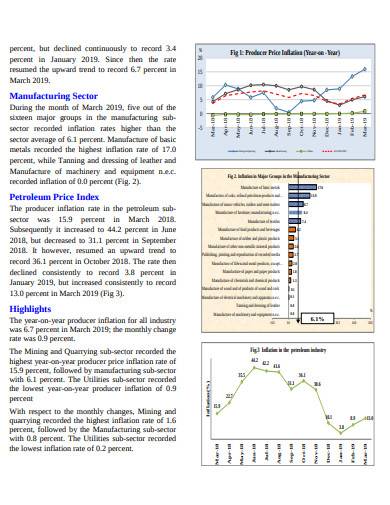 FREE 10+ Producer Price Index Samples In PDF | MS Word