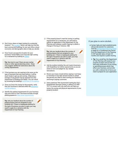 retail business checklist in pdf