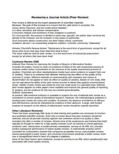 journal article review guidelines