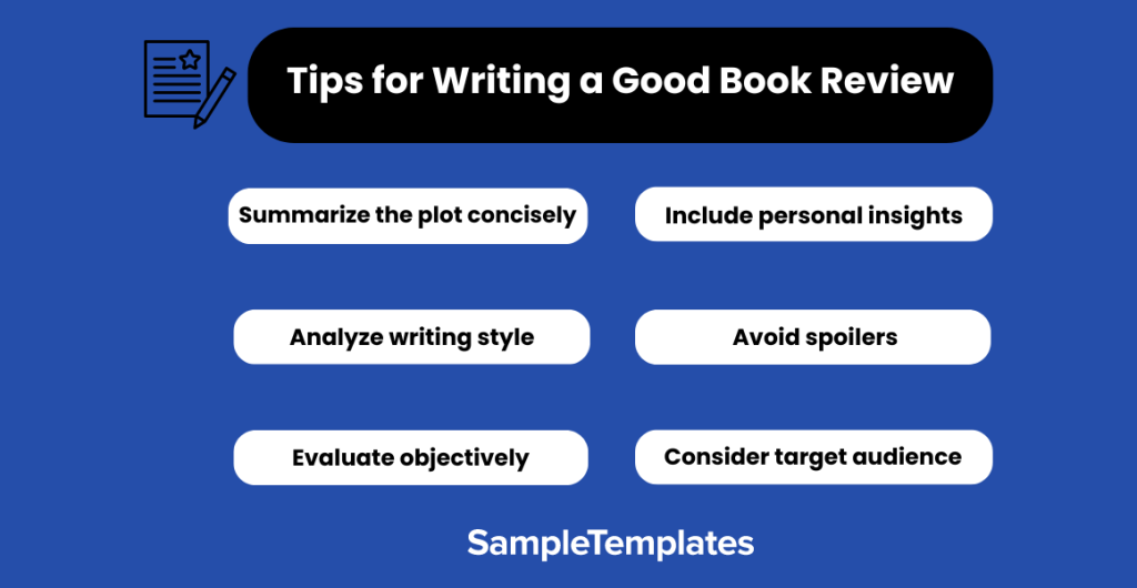 tips for writing a good book review 1024x530